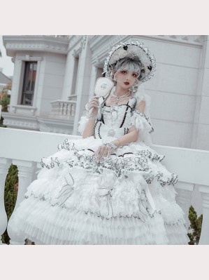Dark Night Star Classic Lolita Style Dress JSK by Cat Fairy (CF02)